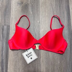 Kulani Kinis Vibrant Red Bra